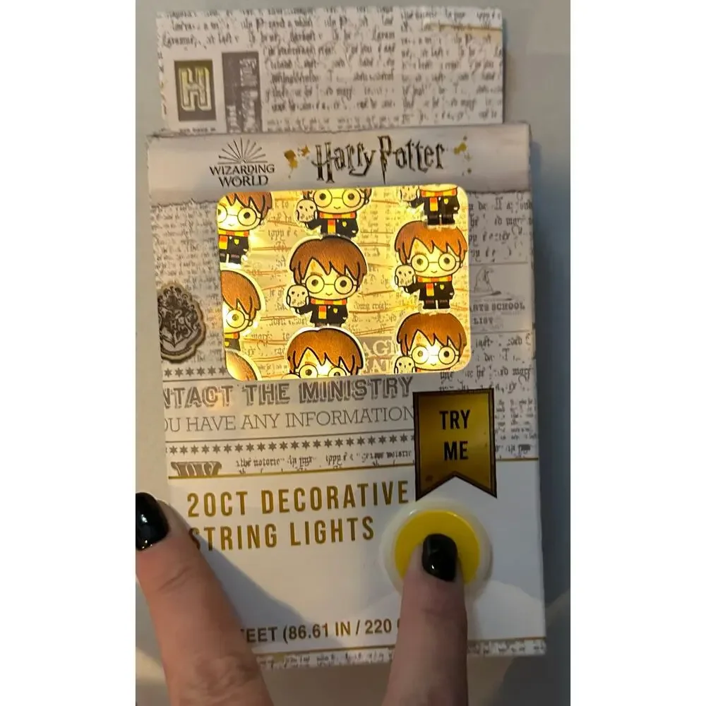 Harry Potter Chibi 20ct Copper String Lights
